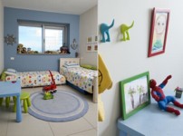 עיצוב חדר ילדים שמח