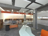 תכנון ועיצוב חלל משרדים פתוח