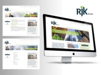 לקוח: RJK /// אתר לחברת בניה ירוקה