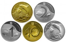 מטבע שונית האלמוגים באילת_גליה ארז עיצוב מטבעות